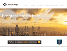 Tablet Screenshot of costargroup.com
